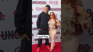 Celebrity TI and his wife Tiny Wealth