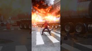 Spider-Man 2, Saving the Gas Tanker Ps5 4K