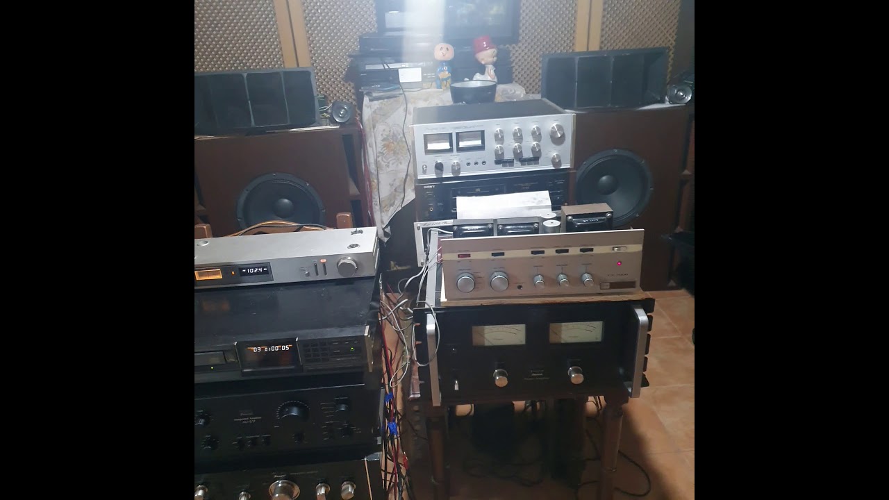 AUDINAC CX 2000 UPGRADED VACUUM TUBES AMPLIFIER YEAR 1969 ( ARGENTINA ) ALTEC-ONKEN 360S CABINET