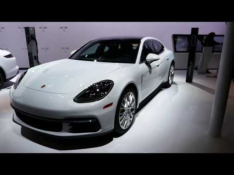 New 2018 Porsche Panamera 4 Sedan - Interior Tour - 2017 LA Auto Show, Los Angeles CA