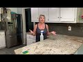 How To Paint Your Granite Kitchen Countertops, Tutorial Part 1 - Cleaning
