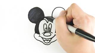 Comment Dessiner Mickey Mouse