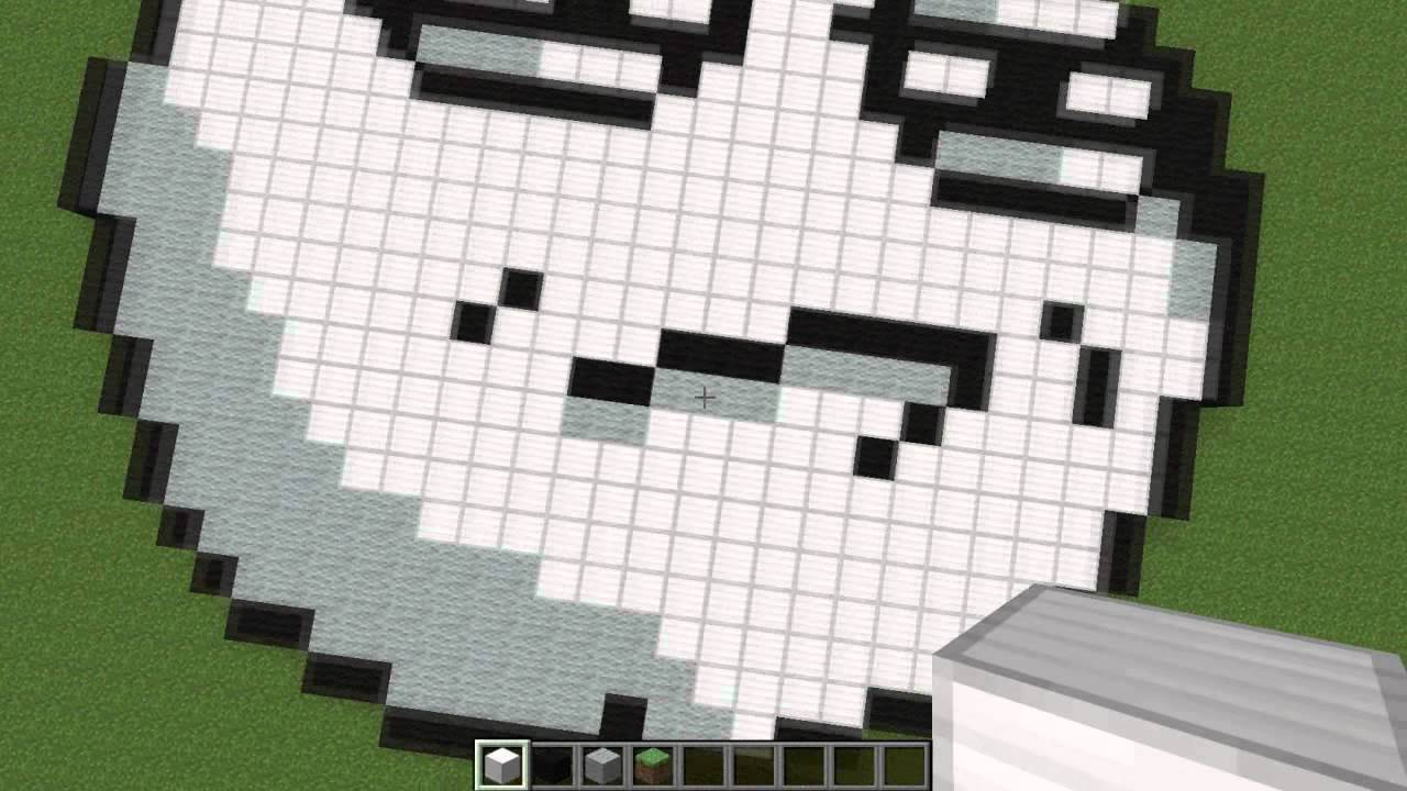Minecraft Pixel Art Challenge accepted Meme - YouTube