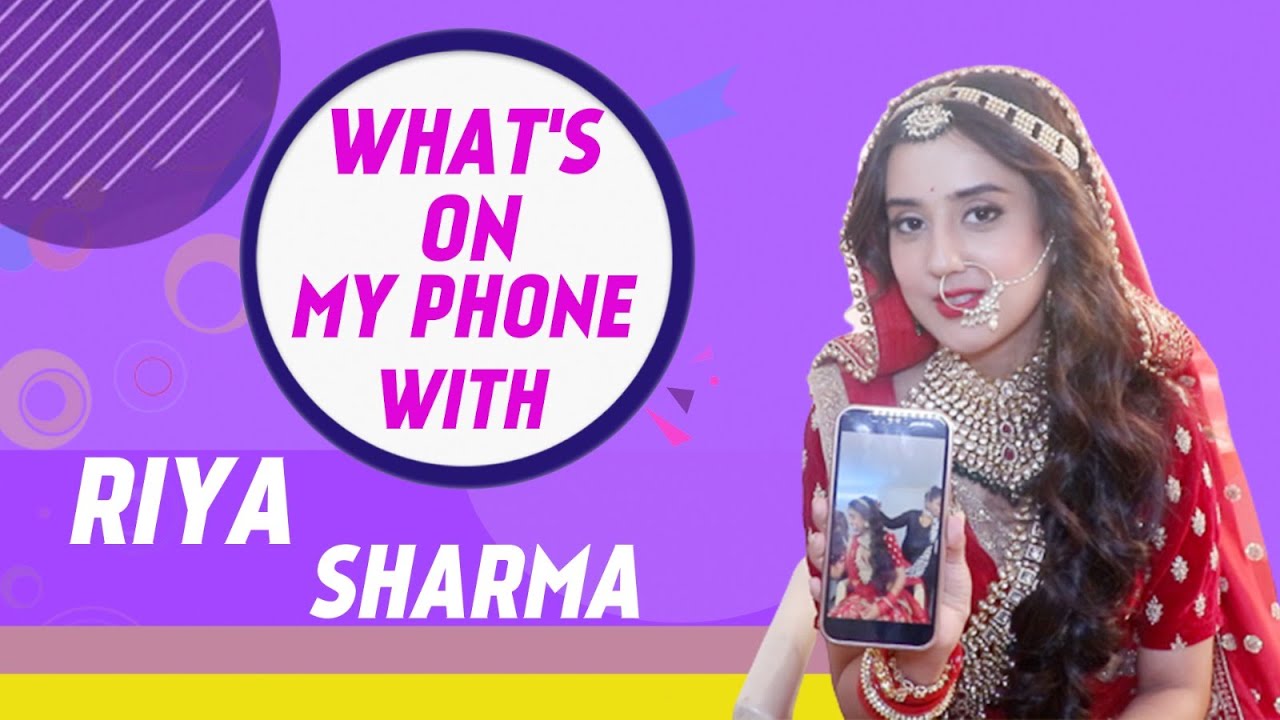 What's On My Phone With Riya Sharma | Phone Secrets | Telly Reporter Exclusive | Dhruv Tara