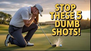 Top 5 Dumb Golf Shots KILLING Your Score (And How To Fix Them Fast!)