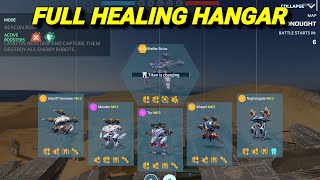 🔥  Healing Hangar - Mender, Demeter, Tyr, Khepri, Nightangale & Sirius Titan | War Robots Gameplay