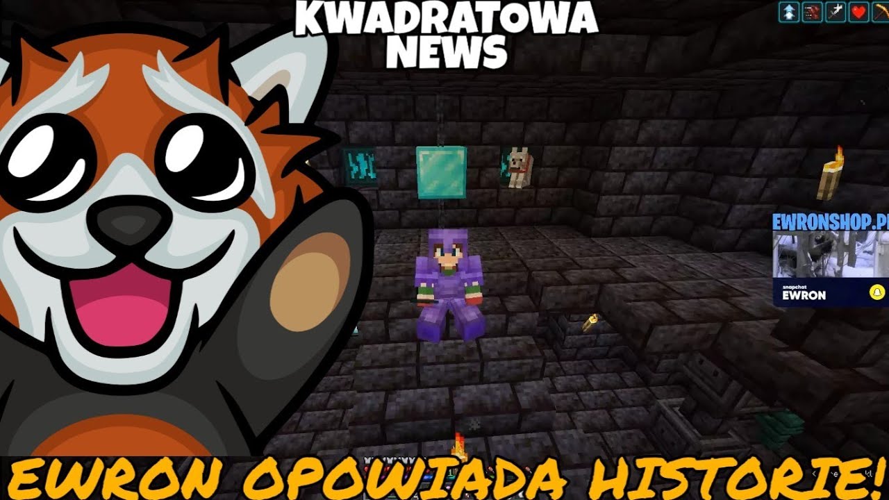 EWRON OPOWIADA HISTORIĘ O ŻABCE, DOSTAWCY I SĄSIEDZIE! (Kwadratowa Masakra News)