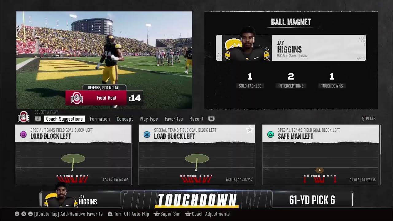 NCAA FOOTBALL 2025 PS5 1ST PLAY YouTube