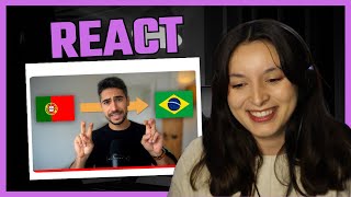 A Gramática Portuguesa está FICANDO mais Brasileira | REACT