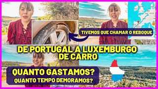 Mudança de PORTUGAL A LUXEMBURGO DE CARRO