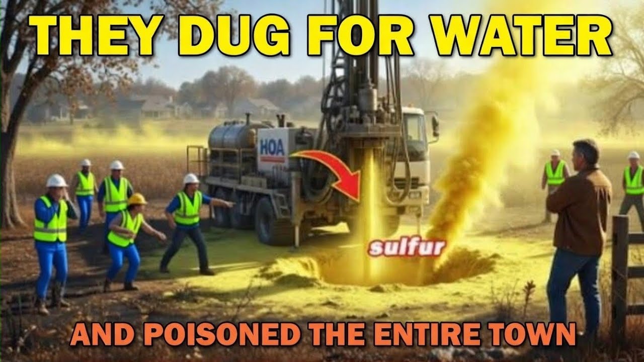 HOA Drilled for Water on My Land — But Struck a Sulfur Vein That Killed Every Tree in the Area