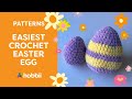 Crochet The Easiest Easter Egg Free Pattern