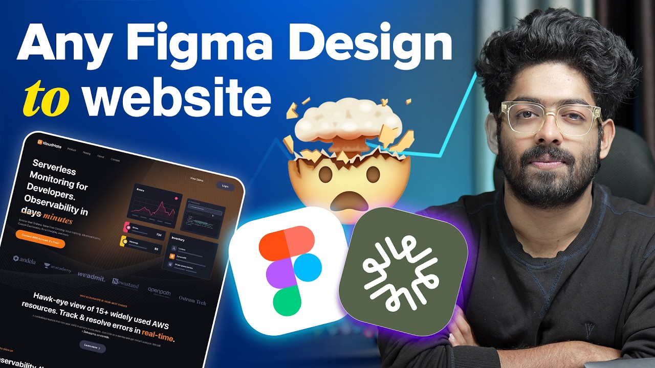 This Ai Turns Figma Design Into Website in a Single Click