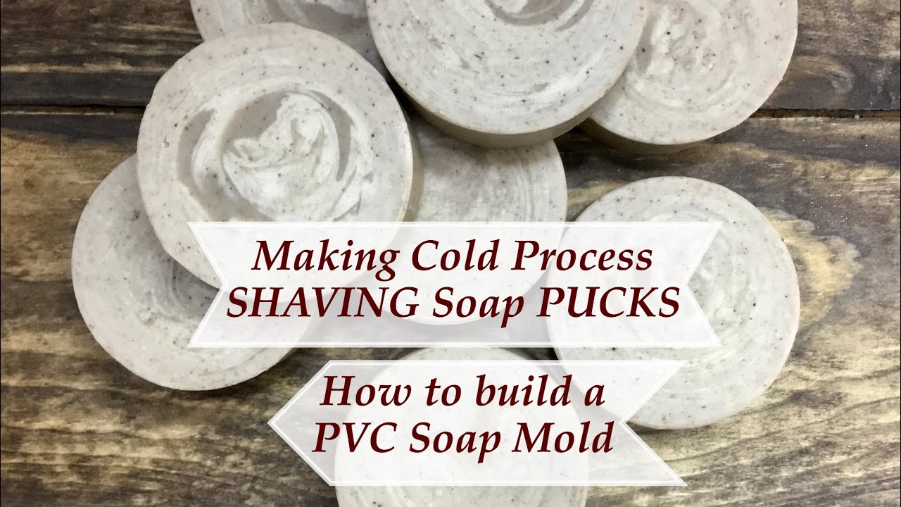Making Bourbon Street SHAVING Soap, how make a PVC pipe Mold & soap dough Ellen Ruth Soap