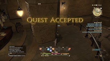 FINAL FANTASY XIV Gladiator Quests part 1