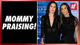 #fame Hollywood - Demi's Swelling With Pride For Rumer!