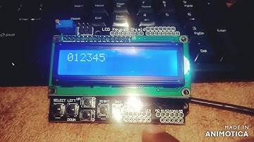 ARDUINO AND LCD KEYPAD SHEILD INTERFACING !!!