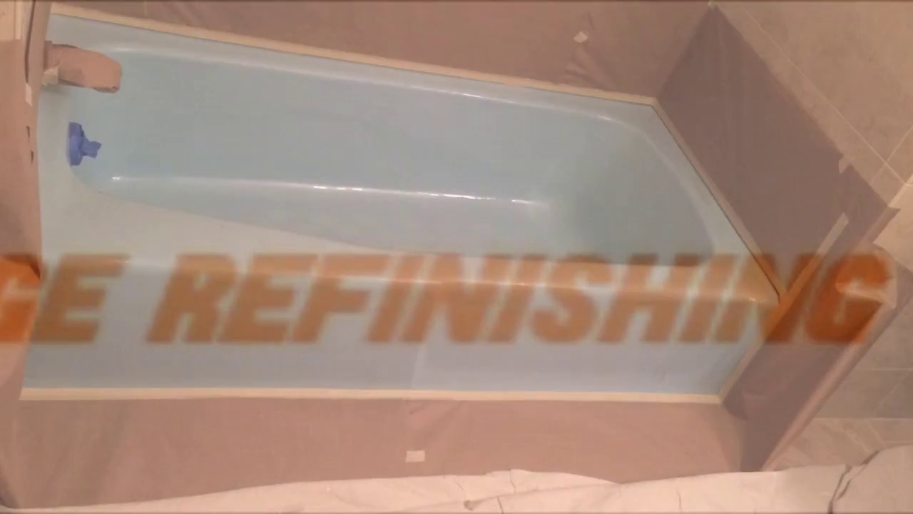 Bathtub refinishing, resurfacing walls in boston YouTube