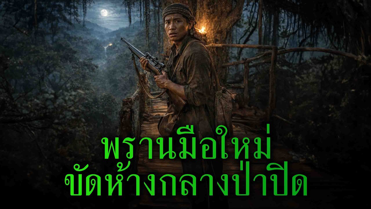 (ตอนเดียวจบ) พรานมือใหม่ ขัดห้างกลางป่าปิด l เรื่องเล่ารอบกองไฟ