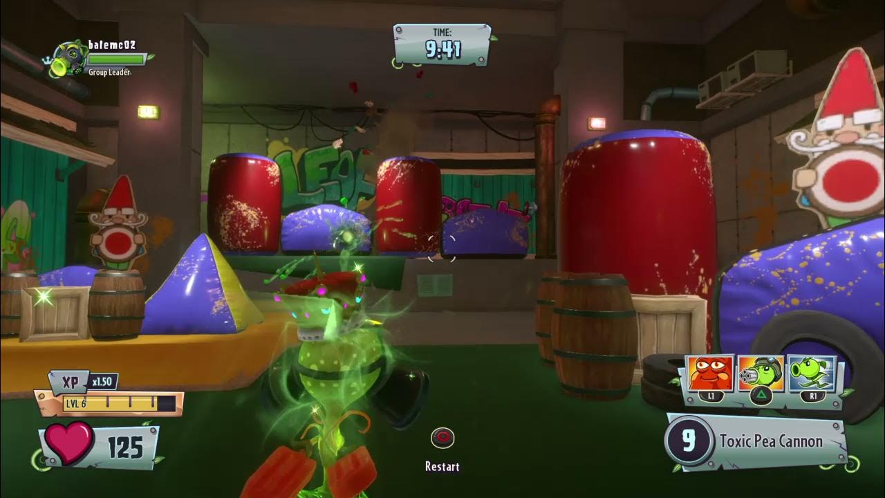 Cool secret room in the crazy target range on PvZGW2 YouTube