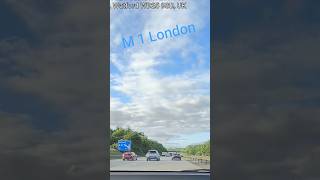 M 1 London Motorway #youtubeshorts #travel #viral #trending
