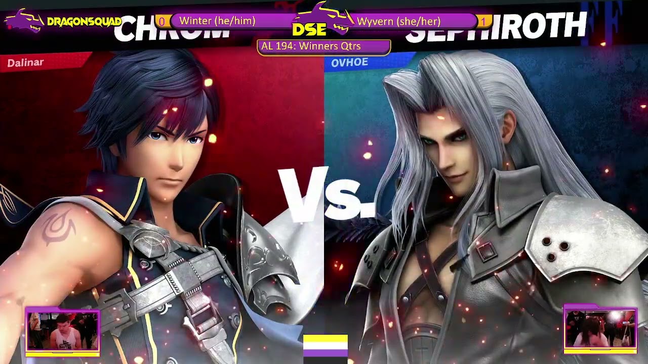 Winter (Chrom) vs Wyvern (Sephiroth)  Arcade Legacy 194 Winners Quarters