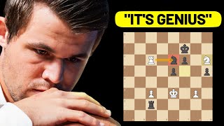Carlsen's Sacrifice STUNS the Chess Commentators