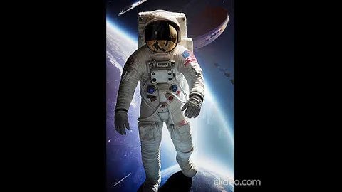 Astronauts through the eyes AI - Art of A