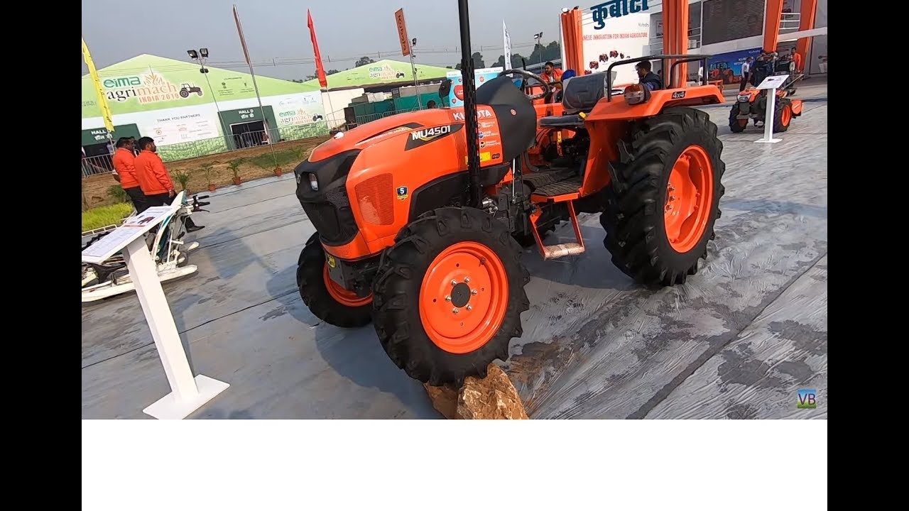 Kubota MU4501 4X4 tractor full feature & specification with price - YouTube