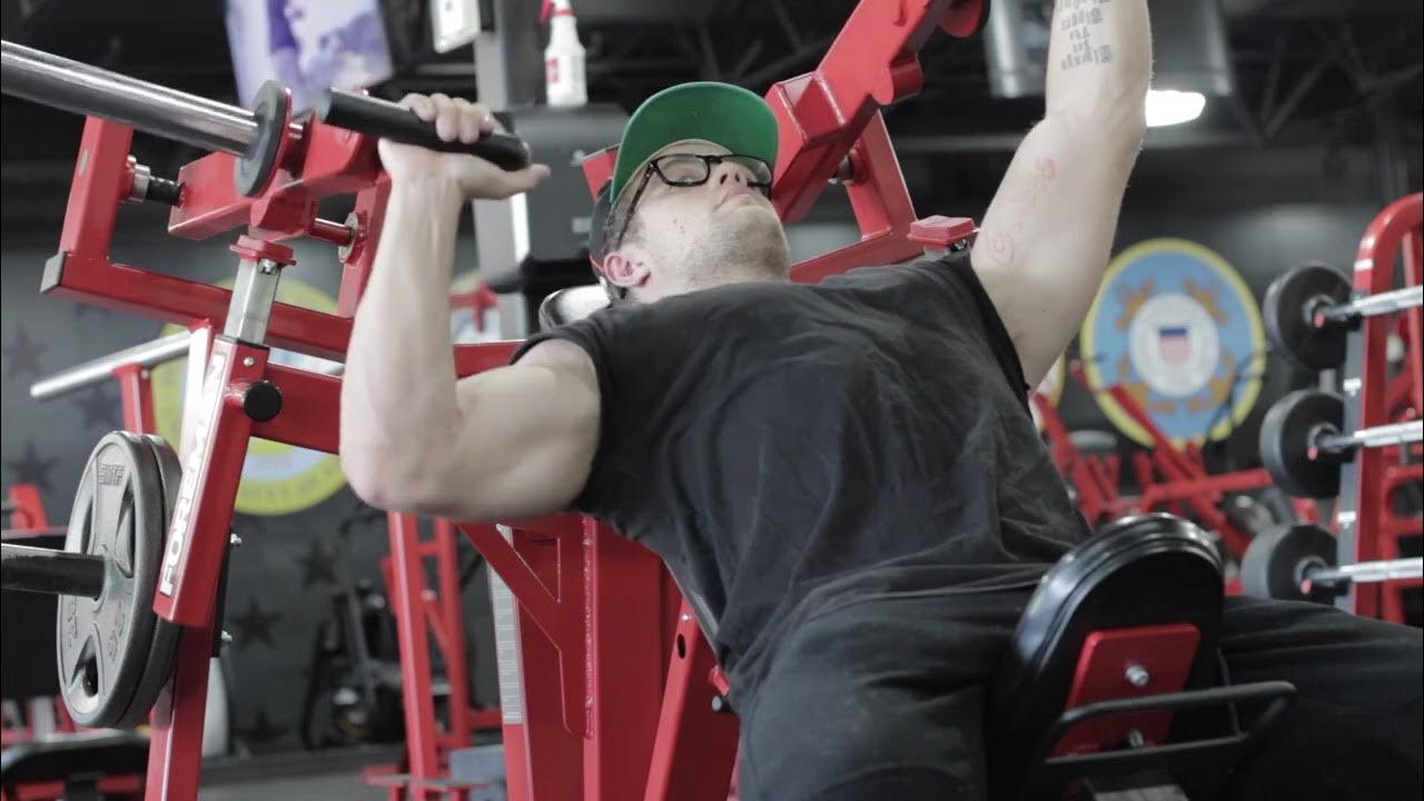 How To Do Incline Hammer Strength Isolated Upper Chest Press YouTube