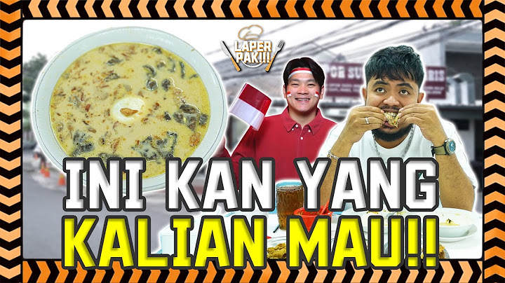 LAPER PAK ~  BONGKAR RAHASIA LARISNYA OPOR SUSU LEGENDARIS❗JONATHAN LIANDI❗❗