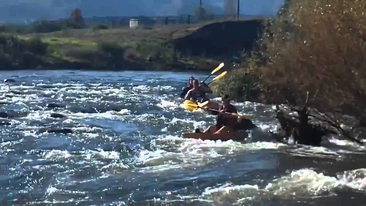 Kayak Fail in Ukiah - YouTube