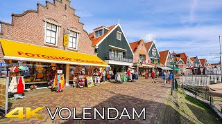 Volendam  The Most Beautiful Dutch Fishing Village In The Netherlands  4K 60p ( WITH CAPTIONS )