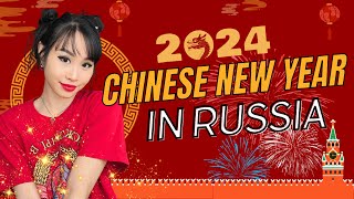 Dragons in Moscow || FILIPINA comments on CHINESE New Year in RUSSIA