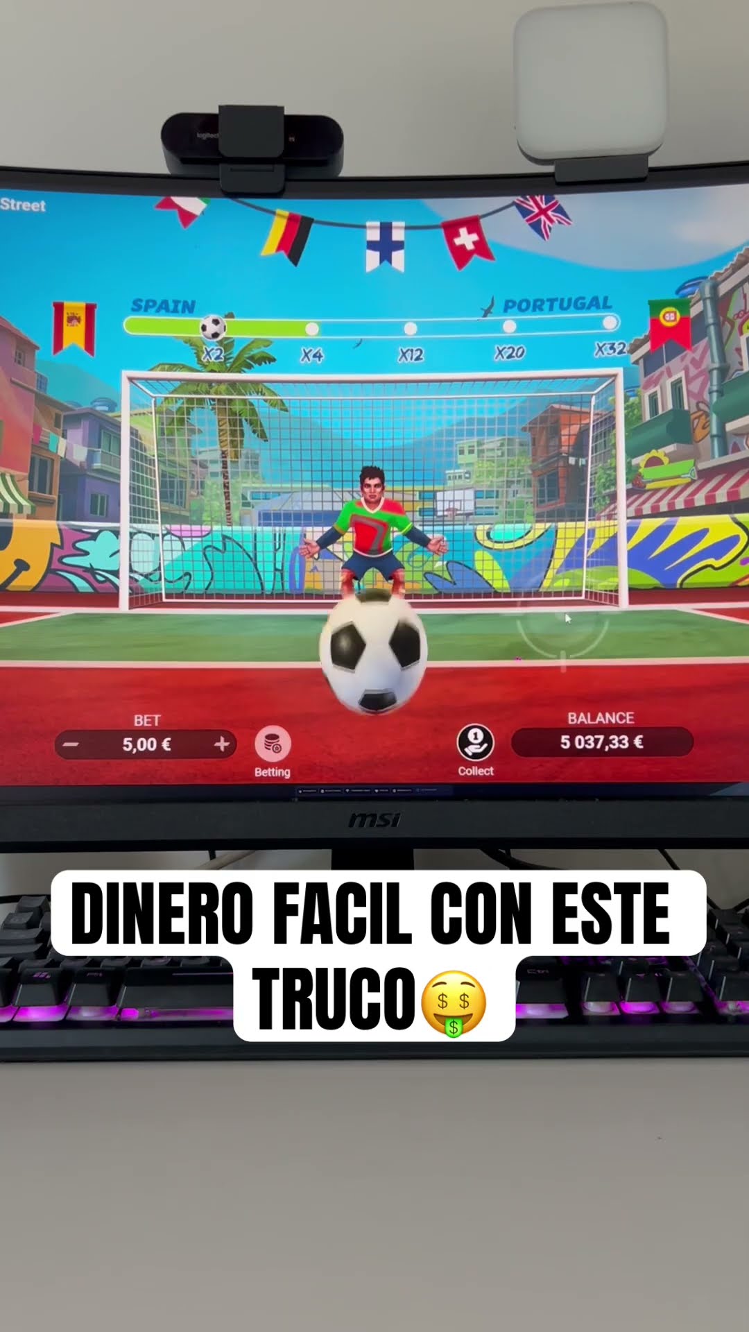 penalty shoot-out street casino