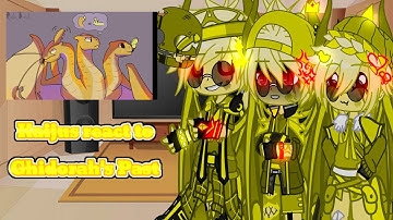 // Kaijus react to King Ghidorah