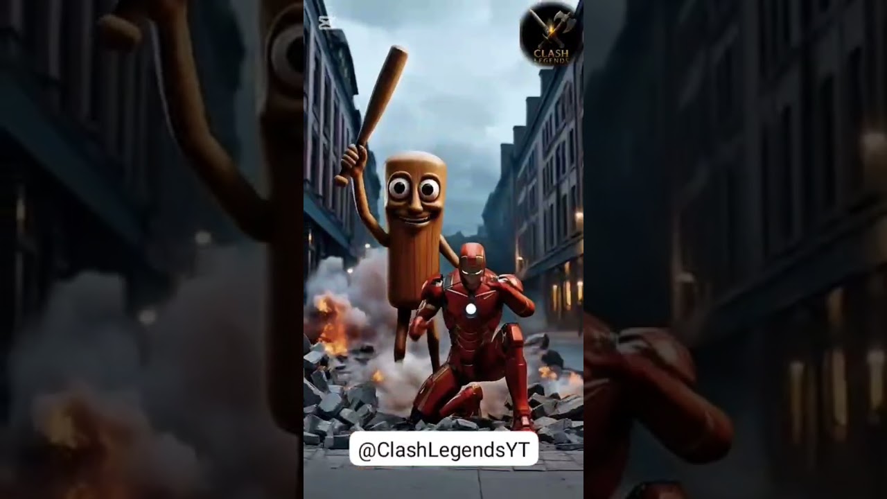 "Weird Cartoon vs Superheroes 💥 | Viral AI Animation | Batman, Spider-Man, Iron Man"