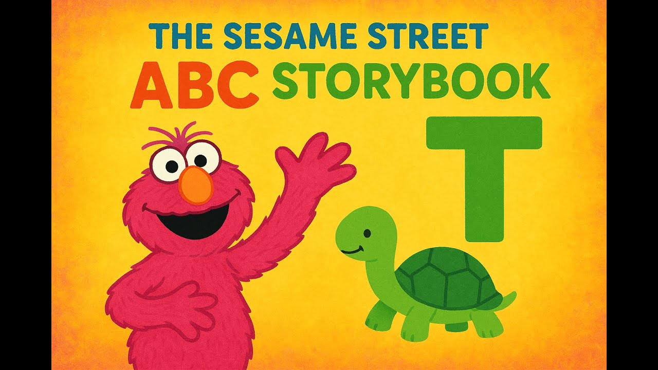 Sesame Street ABC Storybook – Letter T | Read Aloud for Kids 📚✨