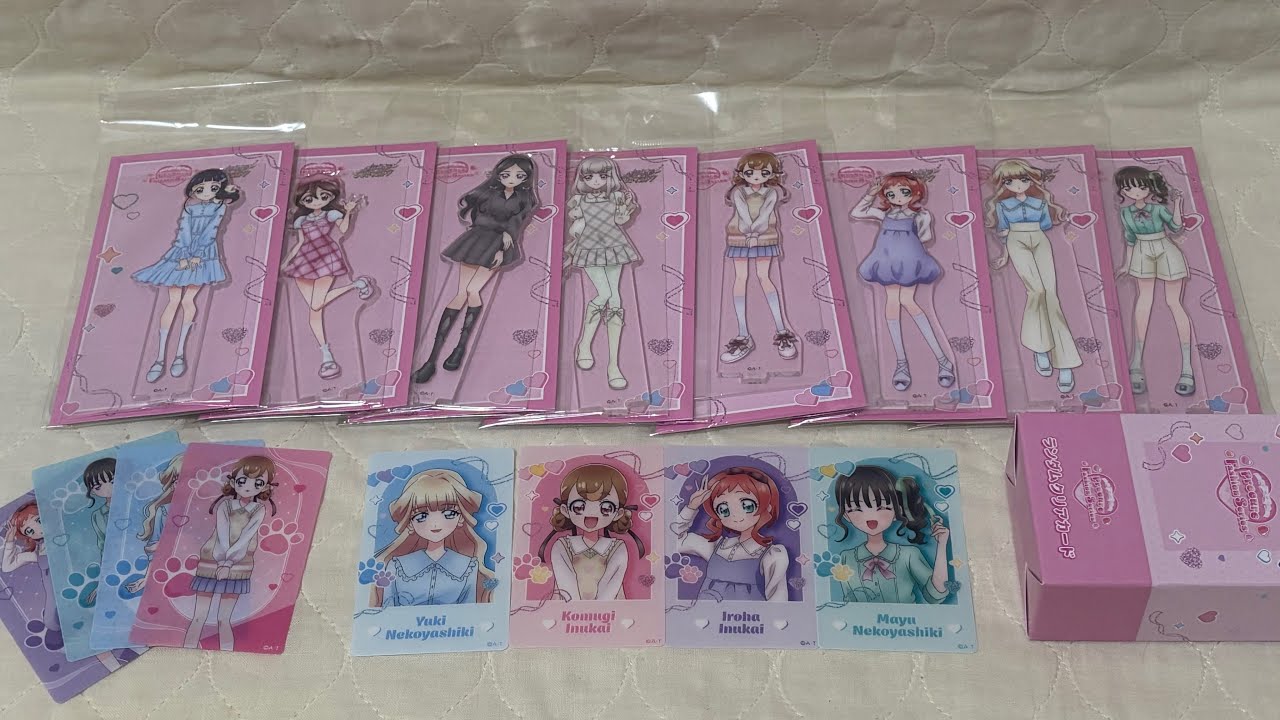 Precure Fashion Series Acrylic Stand - YouTube