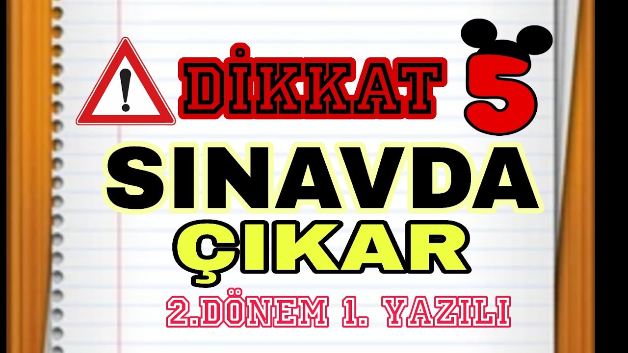 5.Sınıf Din Kültürü 2.Dönem 1.Yazılı #yazılısınavsoruları #dinkültürüveahlakbilgisi #sınav #yazılı