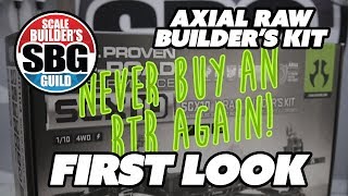 SCX10II Raw Builders Kit - NEVER BUY RTR AGAIN!