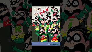 Robin and Batman’s BIGGEST FAN | #youtubeshorts #shorts #batman #robin #justiceleague #teentitans