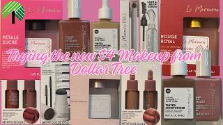 Trying the New $4 makeup from Dollar Tree Le Macerie #dollartree #makeup