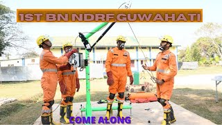 CAMEALONG tutorial |NDRF|1ST BN NDRF |rescue के समय NDRF operation demonstration |came along demo |