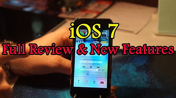 iOS 7: Full Video Review + New Features
