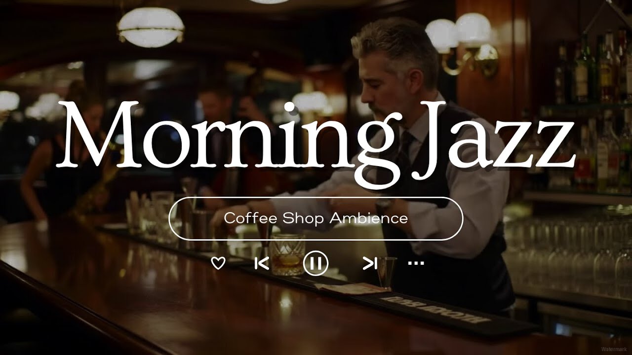 Autumn Morning Jazz 🍂 Cozy Coffee Shop Ambience with Relaxing Jazz Instrumental Music to Study