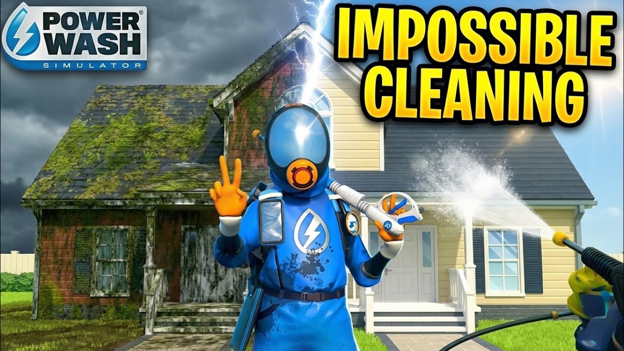 100 Saal Ki Gandagi Sirf 10 Minute Mein Saaf😱PowerWash Simulator 