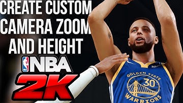 NBA 2K22 PC - Custom Camera Angles tutorial. Easiest Method  so far