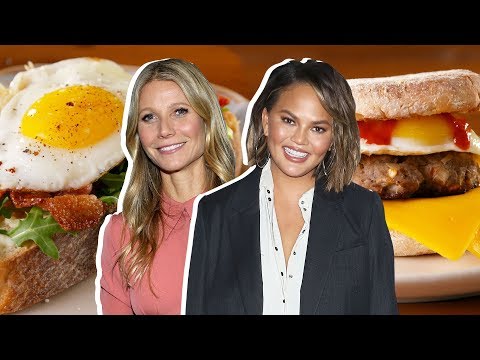 Chrissy Teigen Vs. Gwyneth Paltrow: Whose Breakfast Sandwich Is Better?