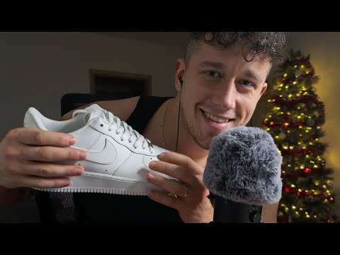 ASMR What I got for Christmas | Male Deep Voice Whisper and Slow Triggers